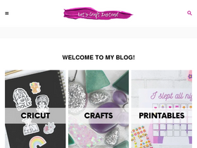 'letscraftinstead.com' screenshot