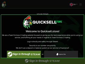'quicksell.store' screenshot