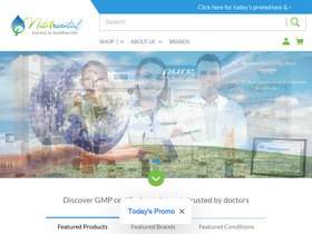 Nutriessential website screenshot