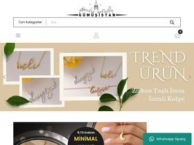 'gumusistan.com' screenshot