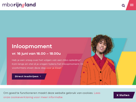 'mborijnland.nl' screenshot