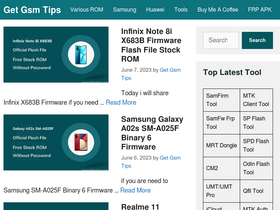 'getgsmtips.com' screenshot