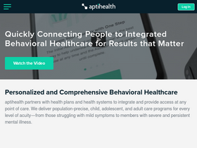 'aptihealth.com' screenshot
