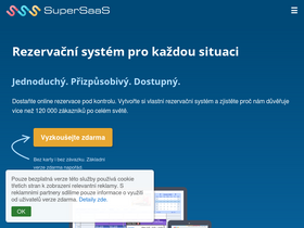 'supersaas.cz' screenshot