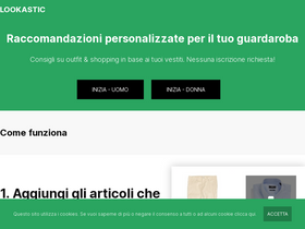 'lookastic.it' screenshot