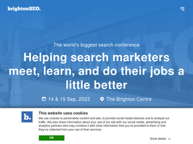 'brightonseo.com' screenshot