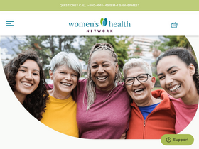 'womenshealthnetwork.com' screenshot