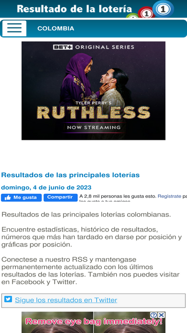 resultadodelaloteria.com