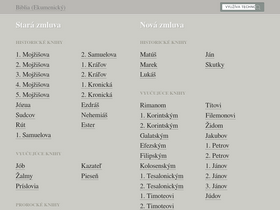 'bible.sk' screenshot