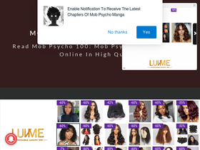'mobpsycho2manga.com' screenshot