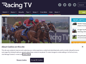 'racingtv.com' screenshot