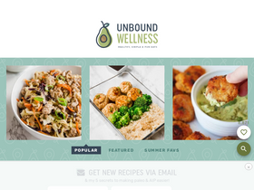 'unboundwellness.com' screenshot