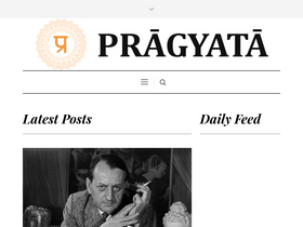 'pragyata.com' screenshot