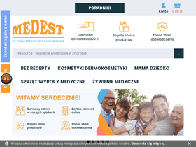 'e-medest.pl' screenshot