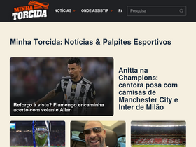 'minhatorcida.com.br' screenshot