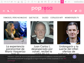 'poprosa.com' screenshot
