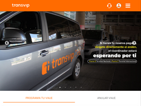 'transvip.cl' screenshot