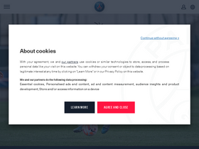 'psg.fr' screenshot