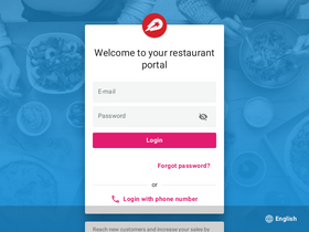 'yemeksepeti.portal.restaurant' screenshot
