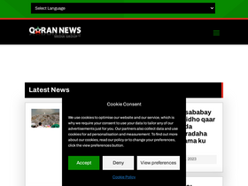 'qarannews.com' screenshot