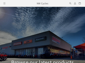 nwcycles.com homepage screenshot