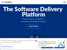 'cloudbees.com' screenshot