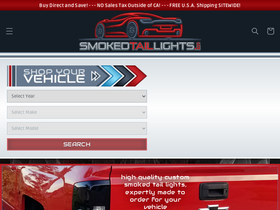 smokedtaillights.com homepage screenshot