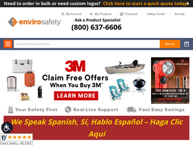 'envirosafetyproducts.com' screenshot