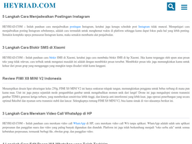 'heyriad.com' screenshot