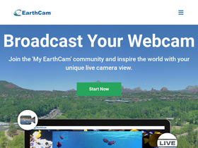 'myearthcam.com' screenshot