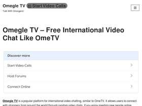 omegle-tv.tv Traffic Analytics, Ranking & Audience [February 2025 ...