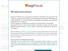 'legifiscal.fr' screenshot