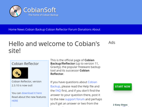 'cobiansoft.com' screenshot