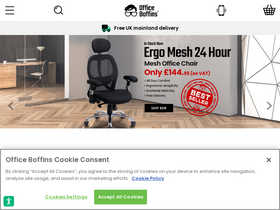 'officeboffins.co.uk' screenshot