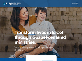'firmisrael.org' screenshot
