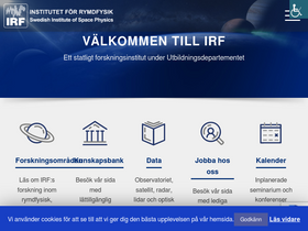 'irf.se' screenshot