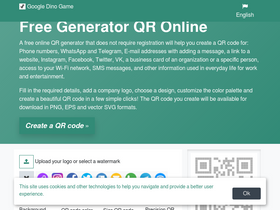 'free-qr.com' screenshot