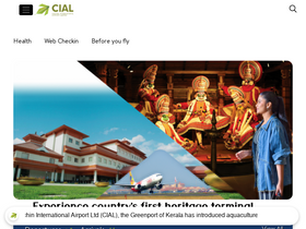 'cial.aero' screenshot