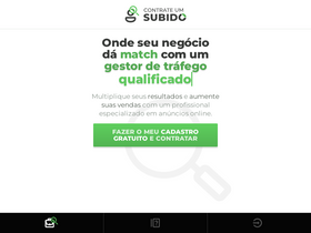 'contrateumsubido.com.br' screenshot