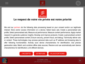 'vibration.fr' screenshot