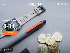 'tactileturn.com' screenshot