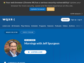'wqxr.org' screenshot