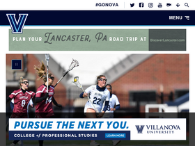 'villanova.com' screenshot
