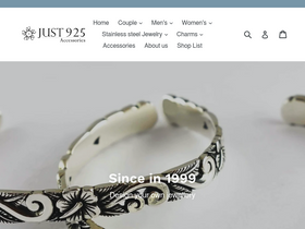 'just925.com.hk' screenshot