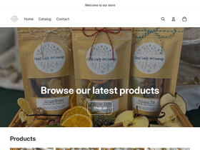 plantladybotanicals.com homepage screenshot