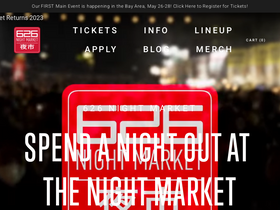 '626nightmarket.com' screenshot