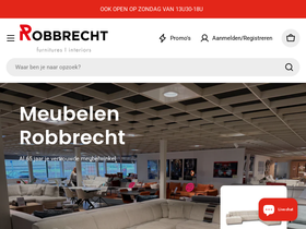 Meubelenrobbrecht homepage screenshot
