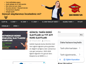 'tarihkursu.com' screenshot