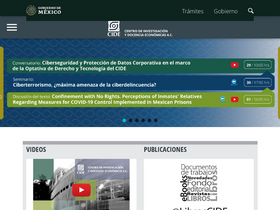 'cide.edu' screenshot