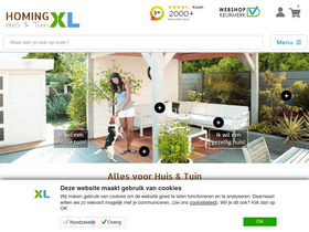 'homingxl.nl' screenshot